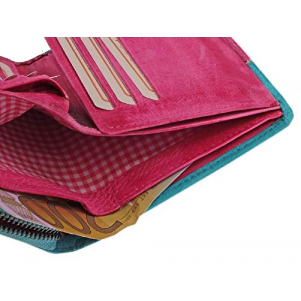 Greenburry Candy Shop 여성용 지갑 컬러풀 13 x 10 x 3.5 cm, 멀티 컬러, 상품에 속성이 적용되지 않음