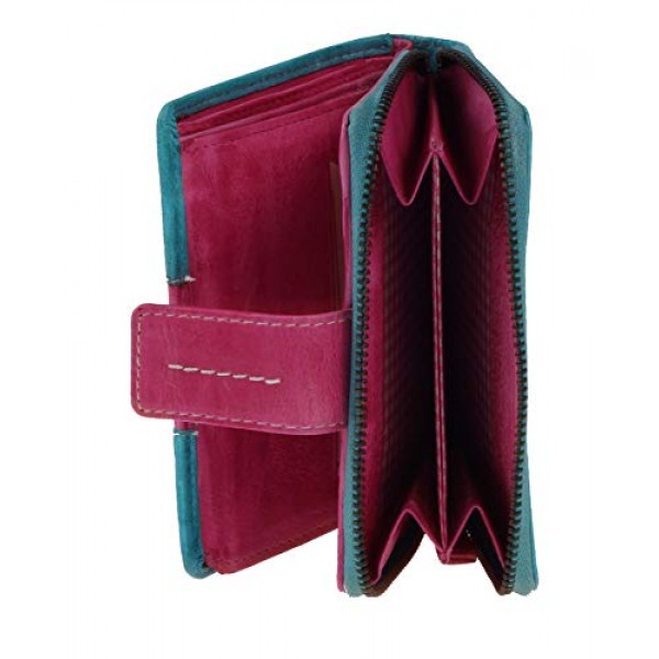 Greenburry Candy Shop 여성용 지갑 컬러풀 13 x 10 x 3.5 cm, 멀티 컬러, 상품에 속성이 적용되지 않음