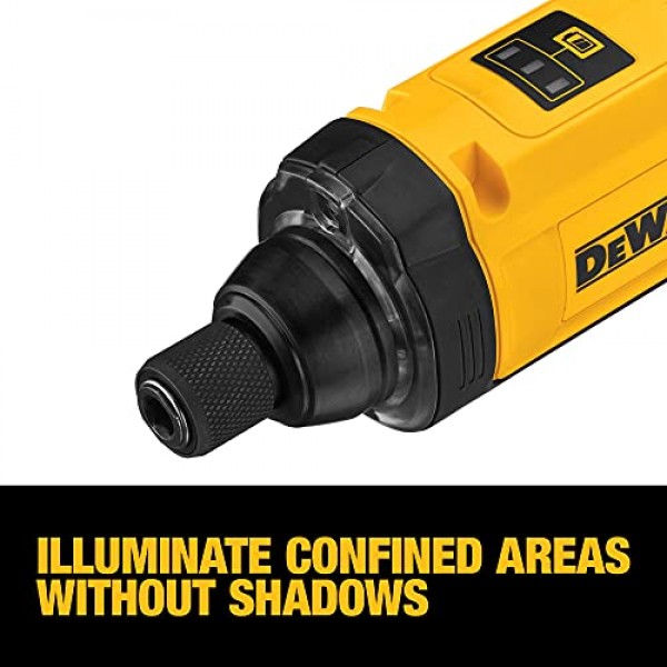 DEWALT 8V MAX 무선 드라이버, 자이로스코프, 충전식, 배터리 포함(DCF682N1), 블랙