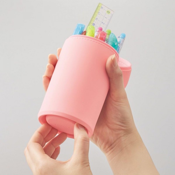 Lihit Lab PuniLabo Stifteetui(Stifthalter), groß, 7,4 x 21,1 cm, Papagei(A7714-9) Parrot Large: 2.9\