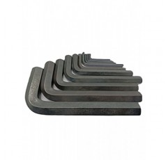 Autuwintor 17mm 육각 키, l자형 육각 렌치 도구, 검정색, 2개 팩