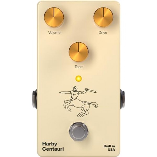 Harby 페달 Centauri 오버드라이브/부스트/버퍼 기타 이펙트 페달