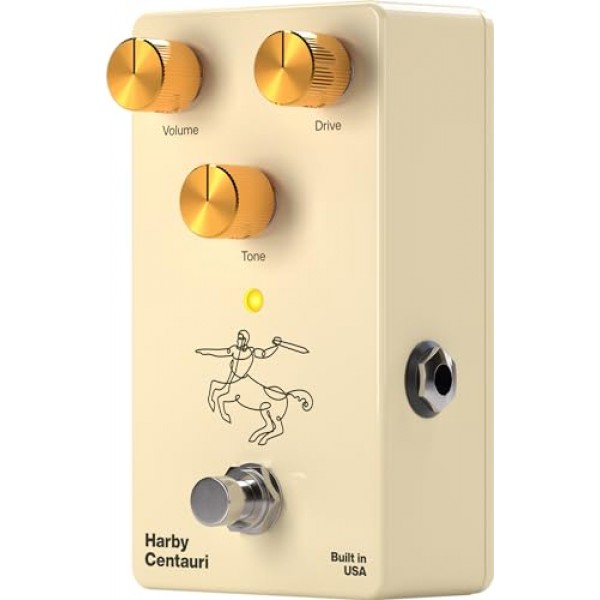 Harby 페달 Centauri 오버드라이브/부스트/버퍼 기타 이펙트 페달