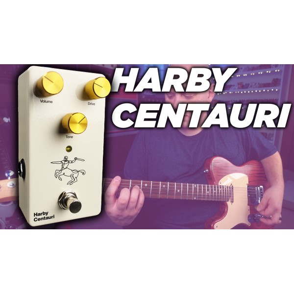Harby 페달 Centauri 오버드라이브/부스트/버퍼 기타 이펙트 페달