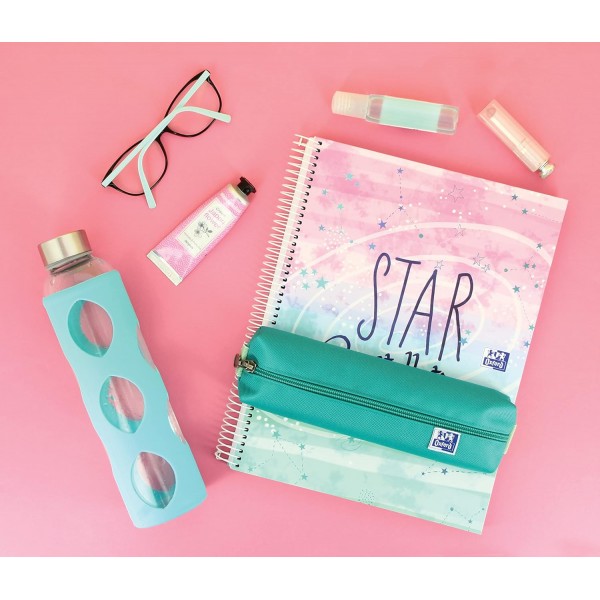 탄력 있는 22cm IceMint가 있는 Oxford 직사각형 Kangoo 필통