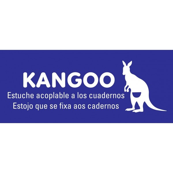 탄력 있는 22cm IceMint가 있는 Oxford 직사각형 Kangoo 필통