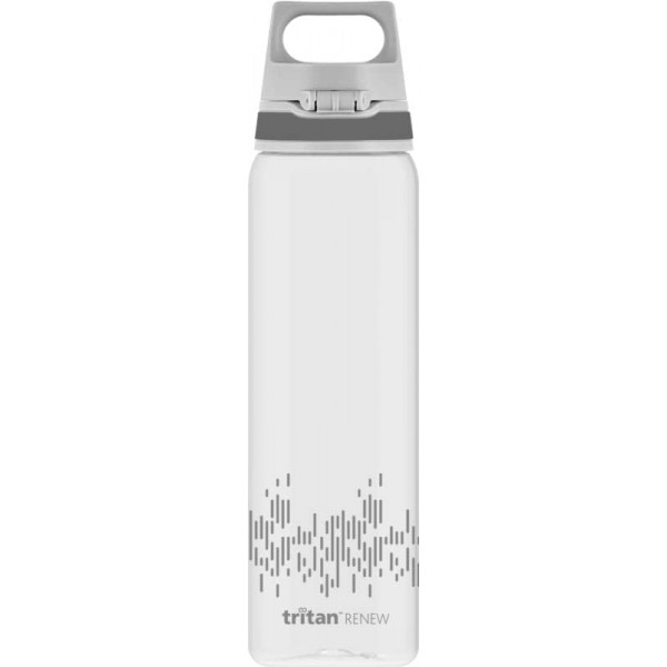 SIGG - Tritan 물병 - Total Clear ONE - 탄산 음료에 적합 - 식기세척기 사용 가능 - 누수 방지 - 가벼운 깃털 - 긁힘 방지 - BPA 프리 - 0.75L Tritan Renew anthracite