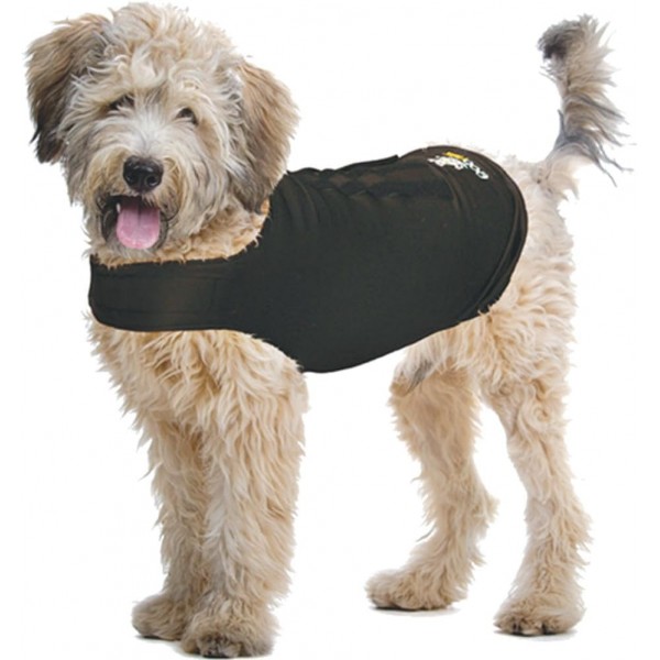 ZenPet ZenDog Anxiety Dog Vest Calming Compression Shirt Medium M Schwarz