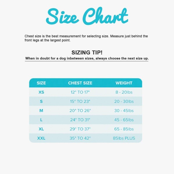 ZenPet ZenDog Anxiety Dog Vest Calming Compression Shirt Medium M Schwarz