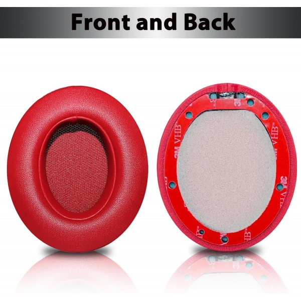 - Beats by Dr.와 호환되는 Studio 3 메모리 폼 이어 패드용 이어 패드. Dre Studio 2.0 유선/무선 B0500/B0501 및 Studio 3.0 오버이어 헤드폰(와인 레드)