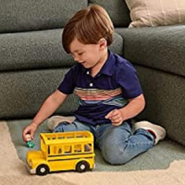 코코멜론 WT80113 스쿨버스 with Music, 옐로우 뮤지컬 스쿨버스