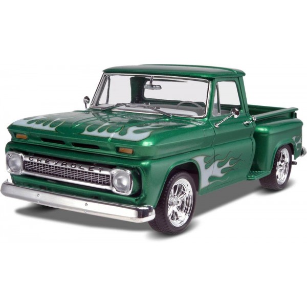 Revell RVM7210 17210 '65 Chevy Stepside Pickup 2 'n 1 detailgetreuer Modellbausatz, Autobausatz 0.0590277777777778