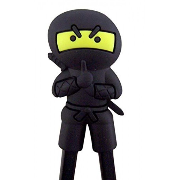 해피세일 HSTC-NJABLK 초보자를 위한 연습용 젓가락 오른손잡이 왼손잡이 블랙닌자