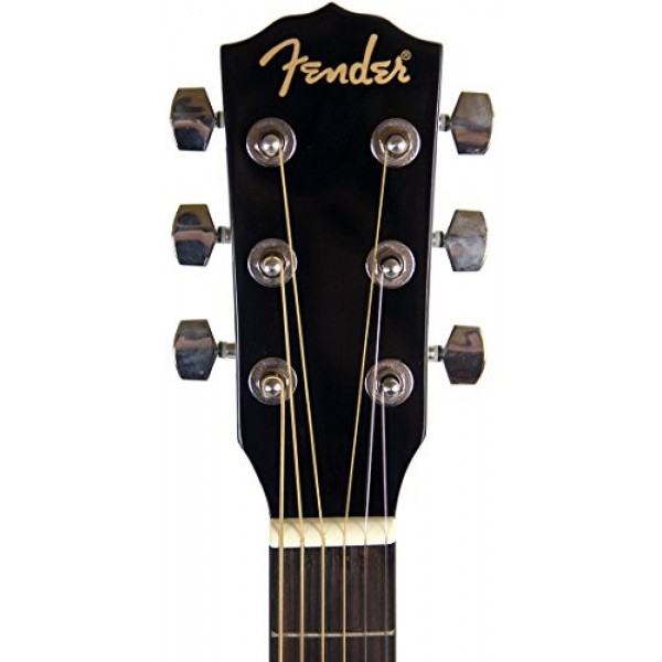 Fender FA-115 드레드노트 어쿠스틱 기타 - 긱백, 튜너, 스트링, 스트랩 및 픽이 포함된 선버스트 번들