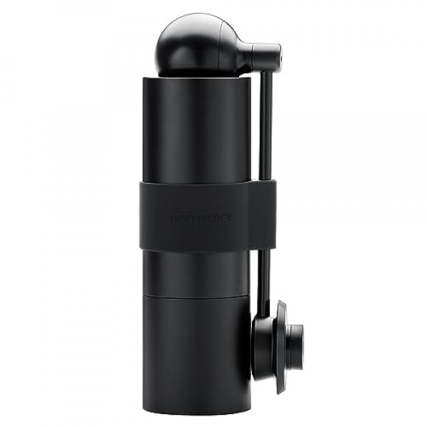 Normcore 수동 커피 그라인더 V3 - 스테인레스 스틸 38mm 현대식 원추형 버가 포함된 핸드 커피 그라인더 - 조정 가능한 설정 - 에어로프레스, 에스프레소, 푸어오버, 프렌