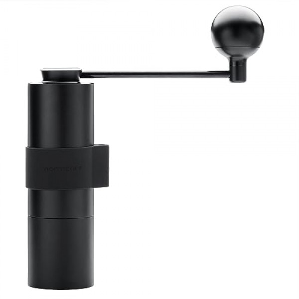 Normcore 수동 커피 그라인더 V3 - 스테인레스 스틸 38mm 현대식 원추형 버가 포함된 핸드 커피 그라인더 - 조정 가능한 설정 - 에어로프레스, 에스프레소, 푸어오버, 프렌