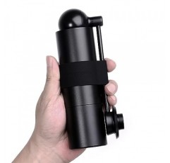 Normcore 수동 커피 그라인더 V3 - 스테인레스 스틸 38mm 현대식 원추형 버가 포함된 핸드 커피 그라인더 - 조정 가능한 설정 - 에어로프레스, 에스프레소, 푸어오버, 프렌