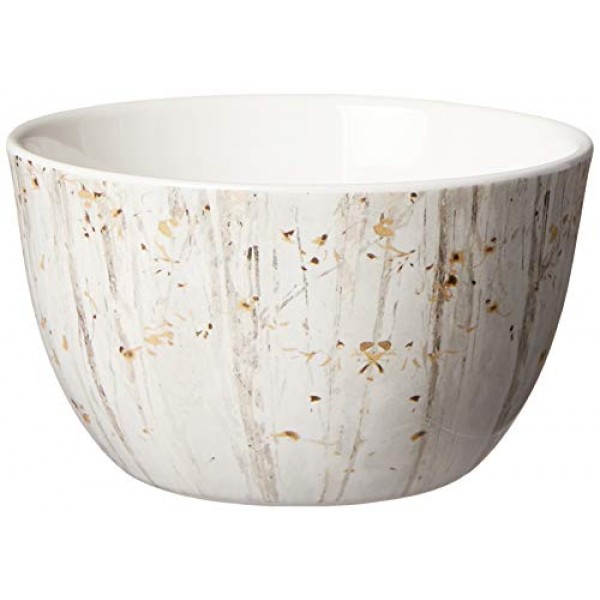 Certified International Corp A Woodland Walk 16피스 ​​식기 세트, 4인용 서비스, 멀티컬러