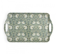 Spode Portmeirion Morris & Co Privat Design 손잡이가 있는 대형 서빙 트레이, 멀티 컬러(X0019519172)