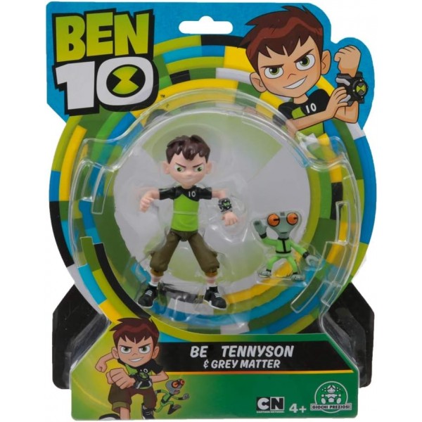 Giochi Preziosi 이탈리아 - Ben10 Figur Base Ben und Gray Matter