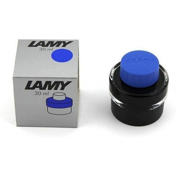 LAMY T 51 틴트 828 - 잔량 수거통 포함 블루(지울 수 있는) 잉크병 - 30ml T51 30ml 블루