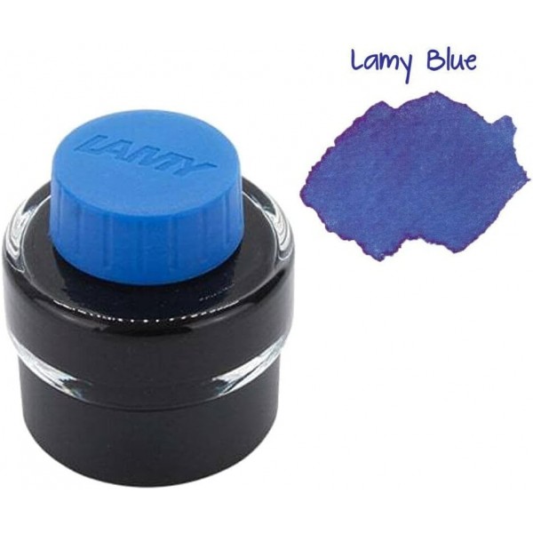 LAMY T 51 틴트 828 - 잔량 수거통 포함 블루(지울 수 있는) 잉크병 - 30ml T51 30ml 블루