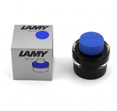 LAMY T 51 틴트 828 - 잔량 수거통 포함 블루(지울 수 있는) 잉크병 - 30ml T51 30ml 블루