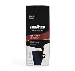 Lavazza Perfetto 분쇄 커피 블렌드, 다크 로스트, Value Pack, Non-GMO, 100% 아라비카, 풀바디, 12온스(6팩)