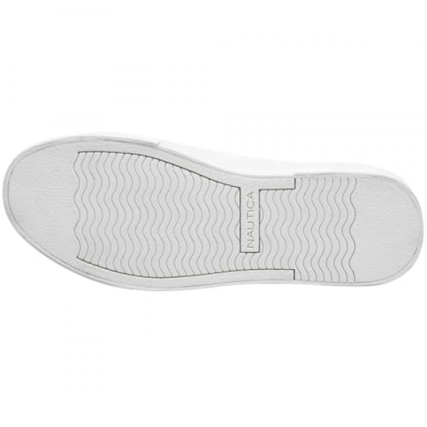 Nautica 남성 캐주얼 신발, 클래식 레이스업 로우탑 로퍼, 패션 스니커즈 - 미디엄 및 와이드 폭 사이즈
