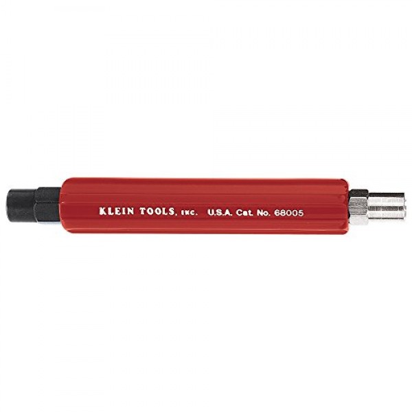 Klein Tools 68005 렌치, 미국산, 통신용 7/16인치 및 3/8인치 육각 소켓이 있는 고충격 캔 렌치