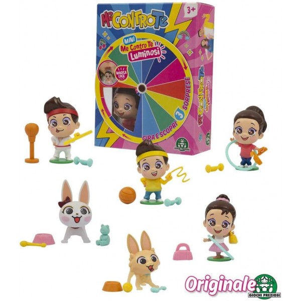 Me Against You MEC38100 Giochi Preziosi Sofì 발레리나, Minifigur Leuchtend, Mehrfarbig