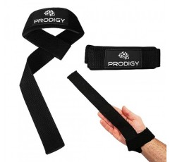 근력 훈련, 보디빌딩, 파워리프팅, 크로스핏, 슈러그, 바벨, 데드리프트, 풀업, 추가 그립 지원을 위한 프리미엄 역도 손목 스트랩 - 23인치 면 패딩