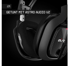 ASTRO Gaming A40 TR, 유선 게임용 헤드셋, MixAmp M80, ASTRO 오디오 V2, Dolby ATMOS, 교환 가능 마이크, 게임/음성 밸런스, Xbox Series X|S와 호환 가능, Xbox One - 블랙/그린