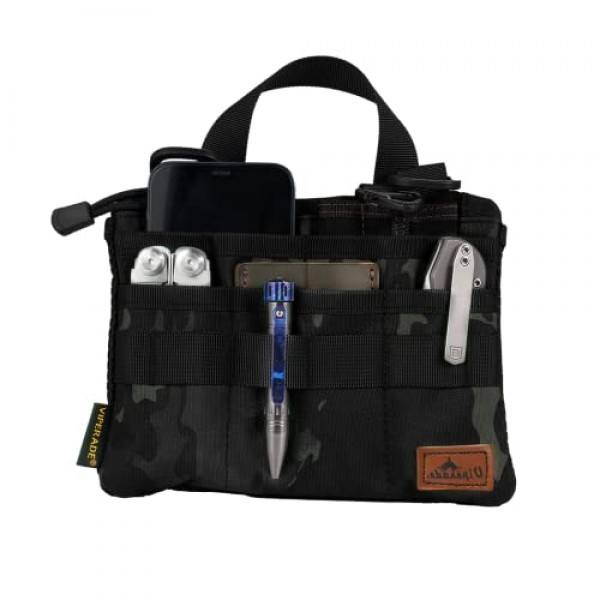 남성용 VIPERADE VE5 EDC 포켓 오거나이저, 7개의 포켓이 있는 EDC 파우치, 나일론 EDC 오거나이저, EDC 포켓 파우치, 멀티툴 오거나이저 파우치, 유틸리티 포켓 툴 파우치