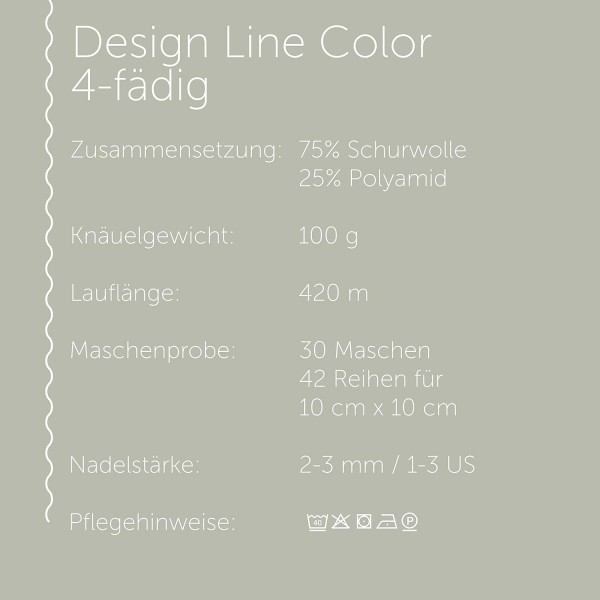 Schachenmayr Regia 4-Fädig 컬러 디자인 라인, 세트 set02 Handstrickgarne