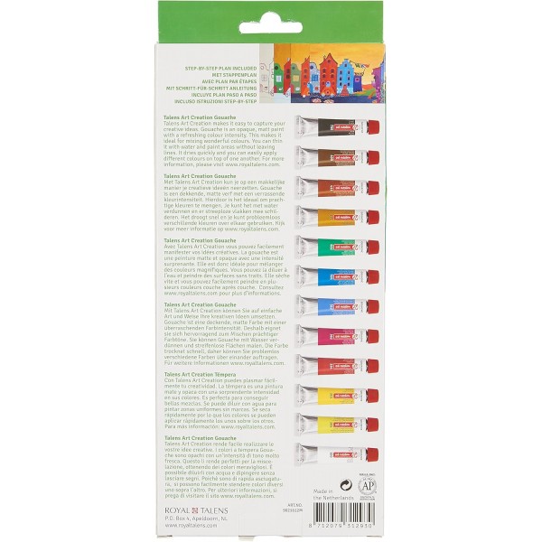 Royal Talens 9021612M Gouachefarben ArtCreation, 12ml, 12er 세트