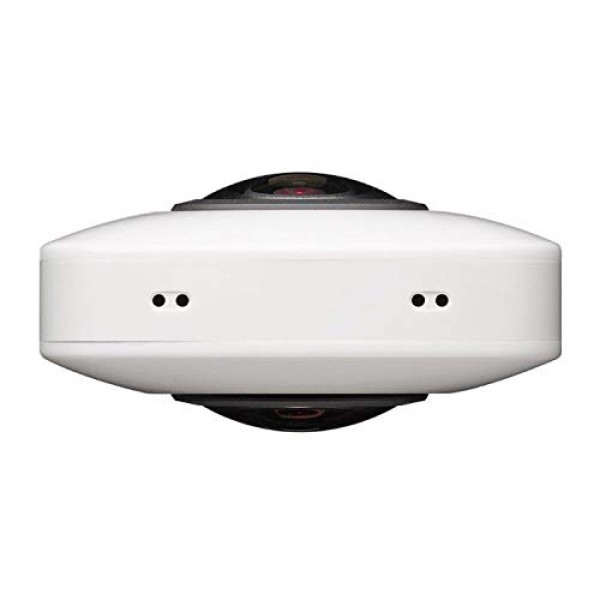 RICOH Theta SC2 360도 4K 구형 VR 카메라(화이트) 유연한 10인치 스파이더 삼각대가 포함된 번들(2개 품목)