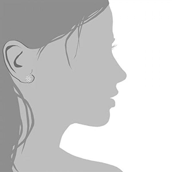 s.Oliver 스터드 귀걸이 스테인리스 스틸 여성용 귀걸이, 주얼리 선물 상자에 들어 있음