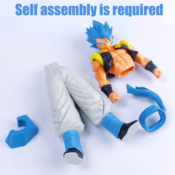 APDDHJ Evolve Anime Figure 30cm 액션 피규어, Super Saiyan Blue Vegeta 피규어 애니메이션 장난감 선물