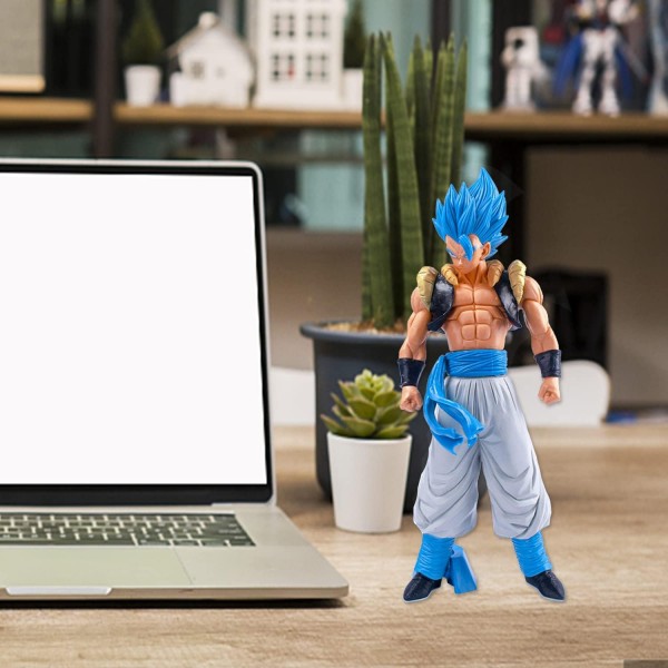 APDDHJ Evolve Anime Figure 30cm 액션 피규어, Super Saiyan Blue Vegeta 피규어 애니메이션 장난감 선물