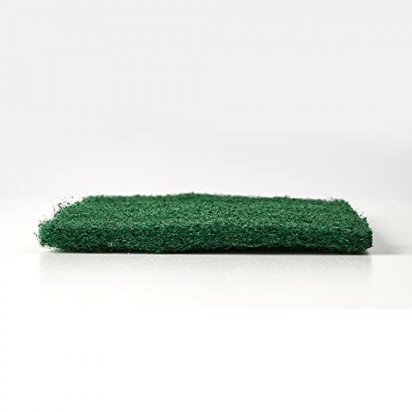 Brillo 고강도 냄비 및 프라이팬용 프리미엄 수세미 패드, 그리스에 강함, 3개(강력, 3개(2개 팩))