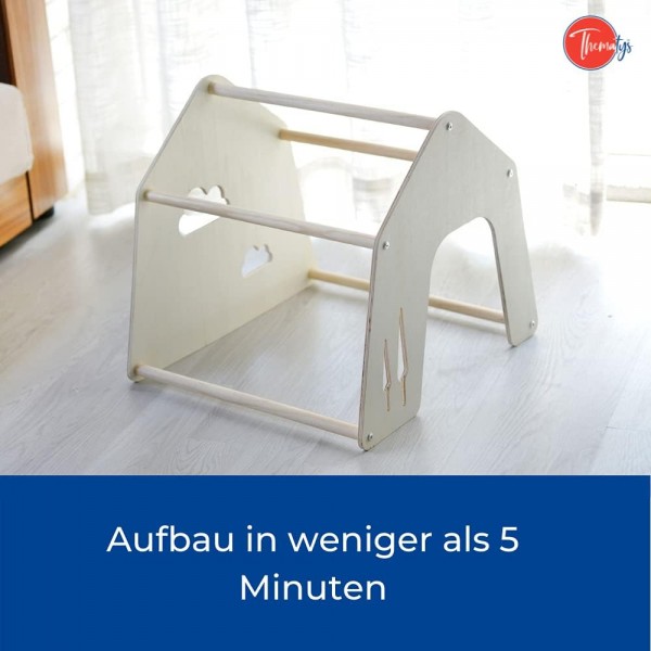 thematys dog house 반려동물을 위한 수면 공간 목재 패브릭 지붕이 있는 견고한 개집(M(45 x 50cm), 스타일 1) M(45 x 50cm) 스타일 1