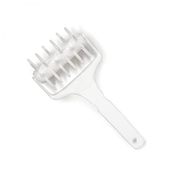 피자 크러스트 또는 페이스트리 반죽용 Norpro Docker, 흰색