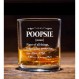Poopsie 정의 위스키 잔 - Poopsie 위스키 잔 - 아버지의 날 선물 - 남편을 위한 위스키 선물 - 임신 공개 선물 - Poopsie를 위한 생일 선물 - 남편을 위한 선물