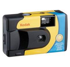 Kodak SUC Daylight 39 800iso 일회용 아날로그 카메라 – 노란색 및 파란색