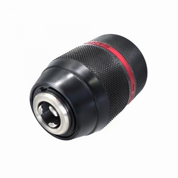 1.5-13mm 열쇠가 없는 드릴 척 금속 헤비듀티 1/2''-20UNF, SDS-Plus 생크 포함 1/4 육각 생크 1/2'' 임팩트 드라이버, 전기 드릴, 해머 드릴용 소켓 사각 렌치 어댑터