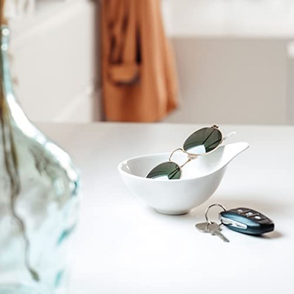 Villeroy & Boch 1034203810 Flow 개별 보울, 6.25 x 5인치, 흰색