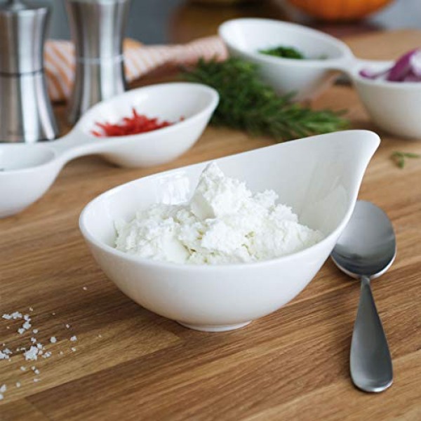 Villeroy & Boch 1034203810 Flow 개별 보울, 6.25 x 5인치, 흰색