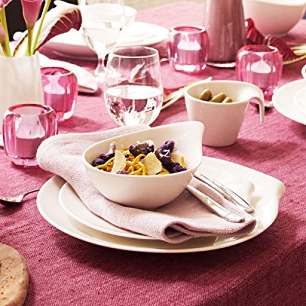 Villeroy & Boch 1034203810 Flow 개별 보울, 6.25 x 5인치, 흰색