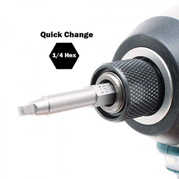 AUTOTOOLHOME 3 팩 No.2 스퀘어 드라이버 비트 세트 포켓 홀 지그 시스템용 2/4/6인치 길이 목공 목공 도구